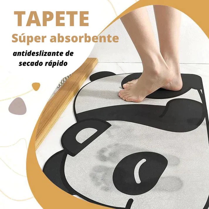 ALFOMBRA BAÑO ABSORBENTE ANTIDESLIZANTE Todopolis