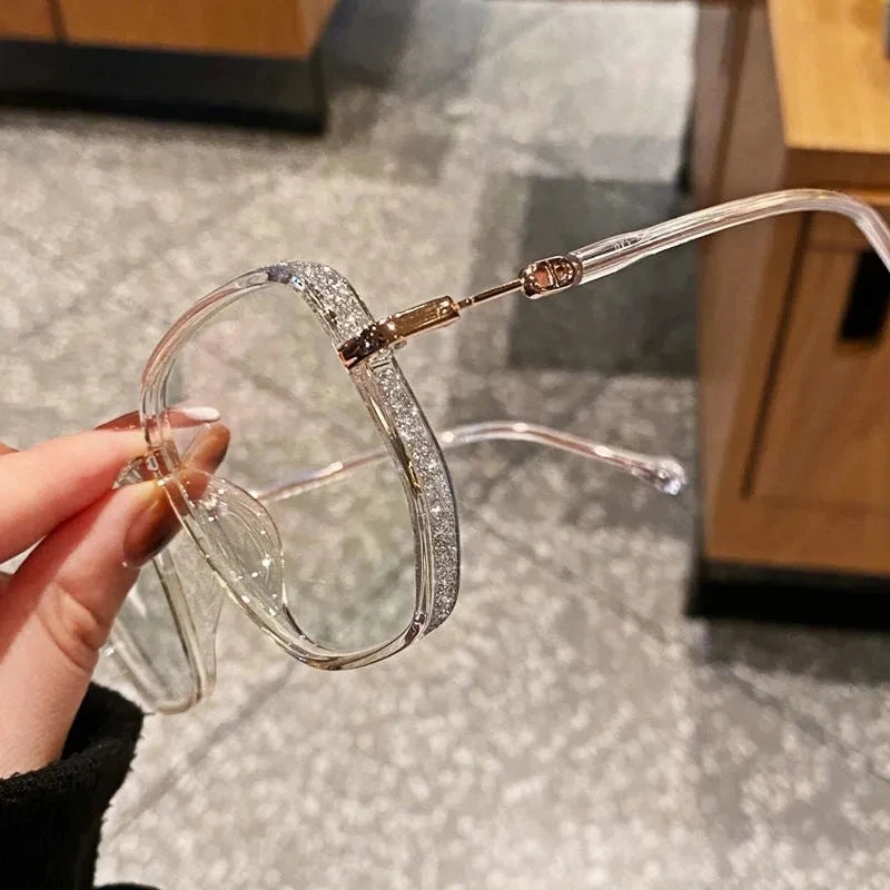 Gafas de Sol Escarchadas Elegantes para Mujer - Estilo Moderno