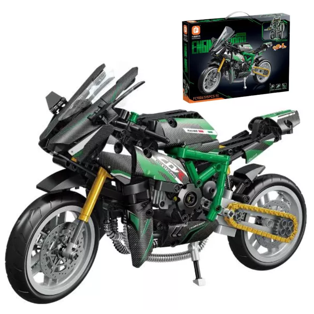 Motocicleta Biker Lego 2en1 Robot FC9304 Todopolis