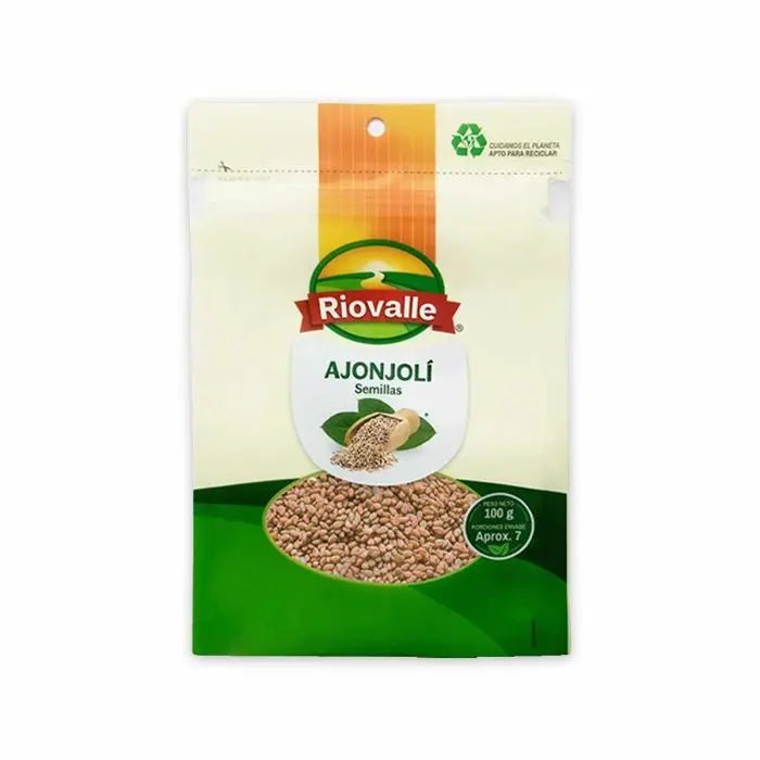 SEMILLAS DE AJONJOLÍ RIOVALLE 100G Todopolis