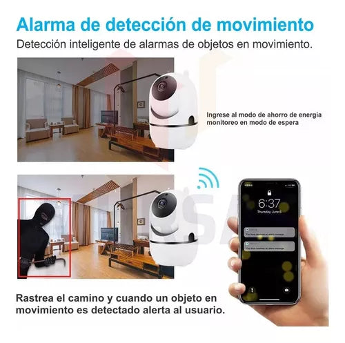 CAMARA IP  SENSOR DE MOVIMIENTO Todopolis