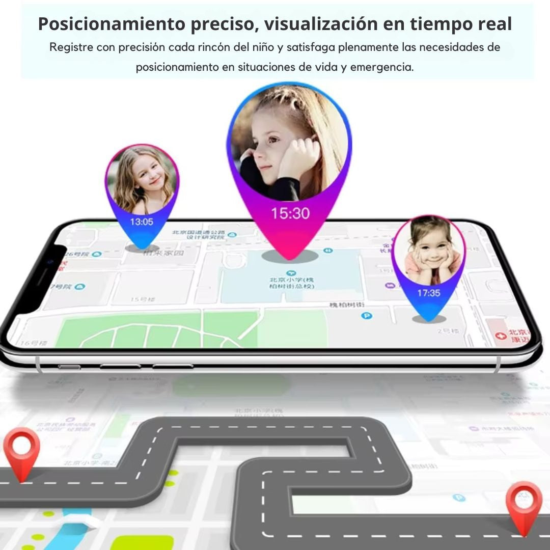 Reloj Inteligente Para Niños GPS Todopolis