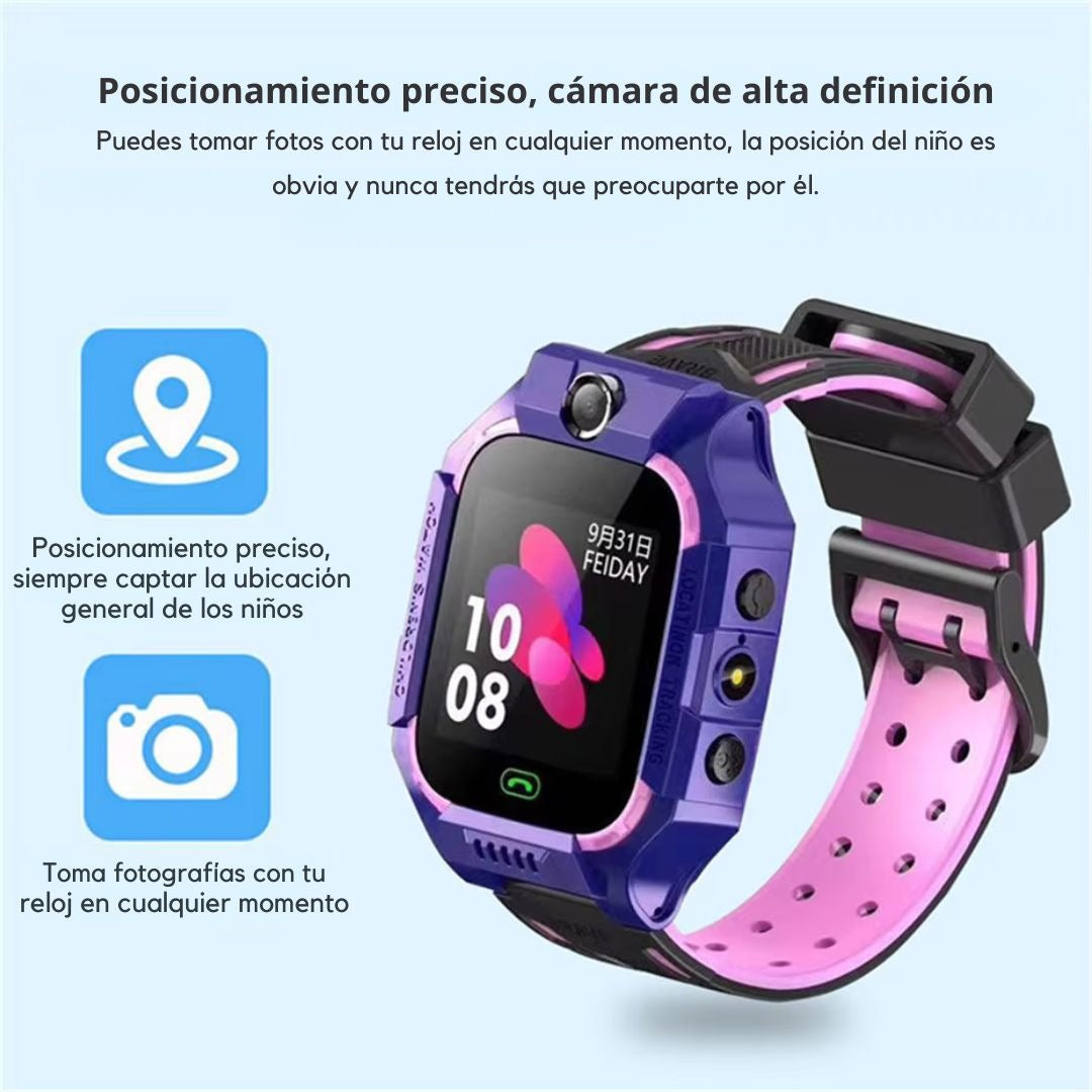 Reloj Inteligente Para Niños GPS Todopolis