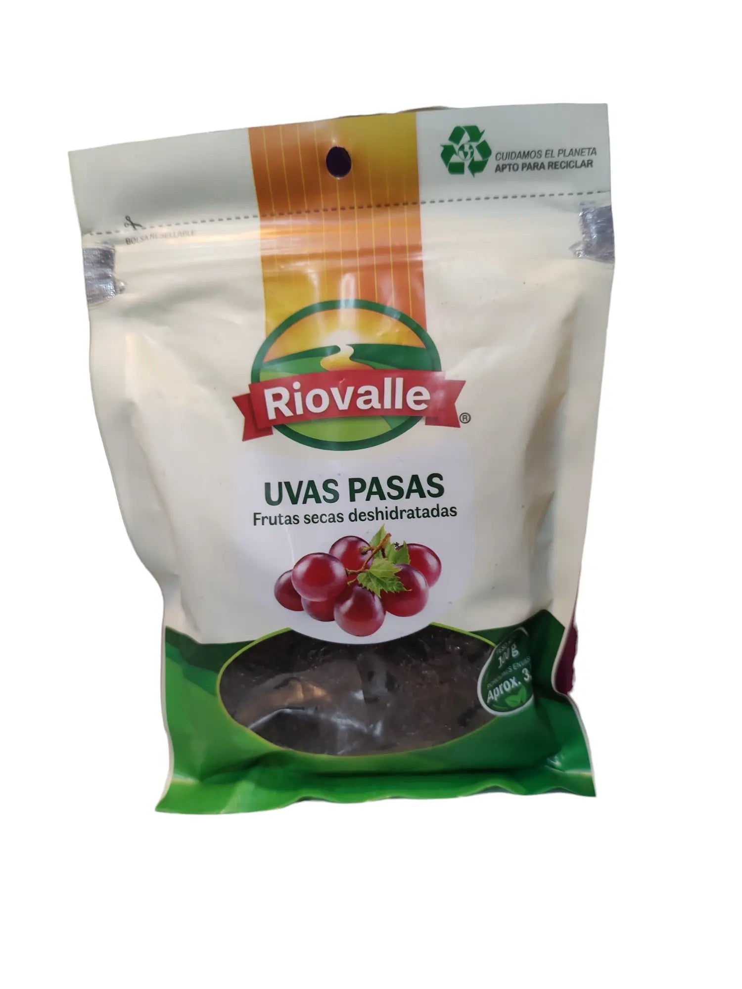 UVAS PASAS RIOVALLE 100G Todopolis