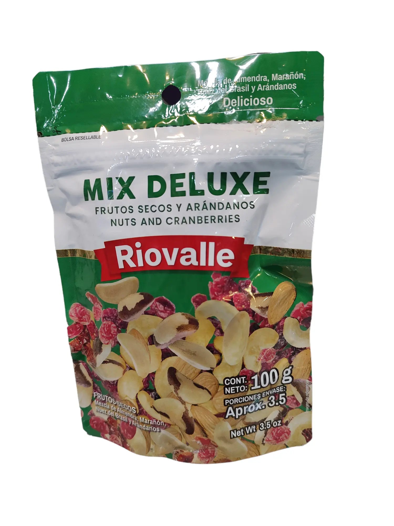 MIX DELUXE RIOVALLE 100G Todopolis