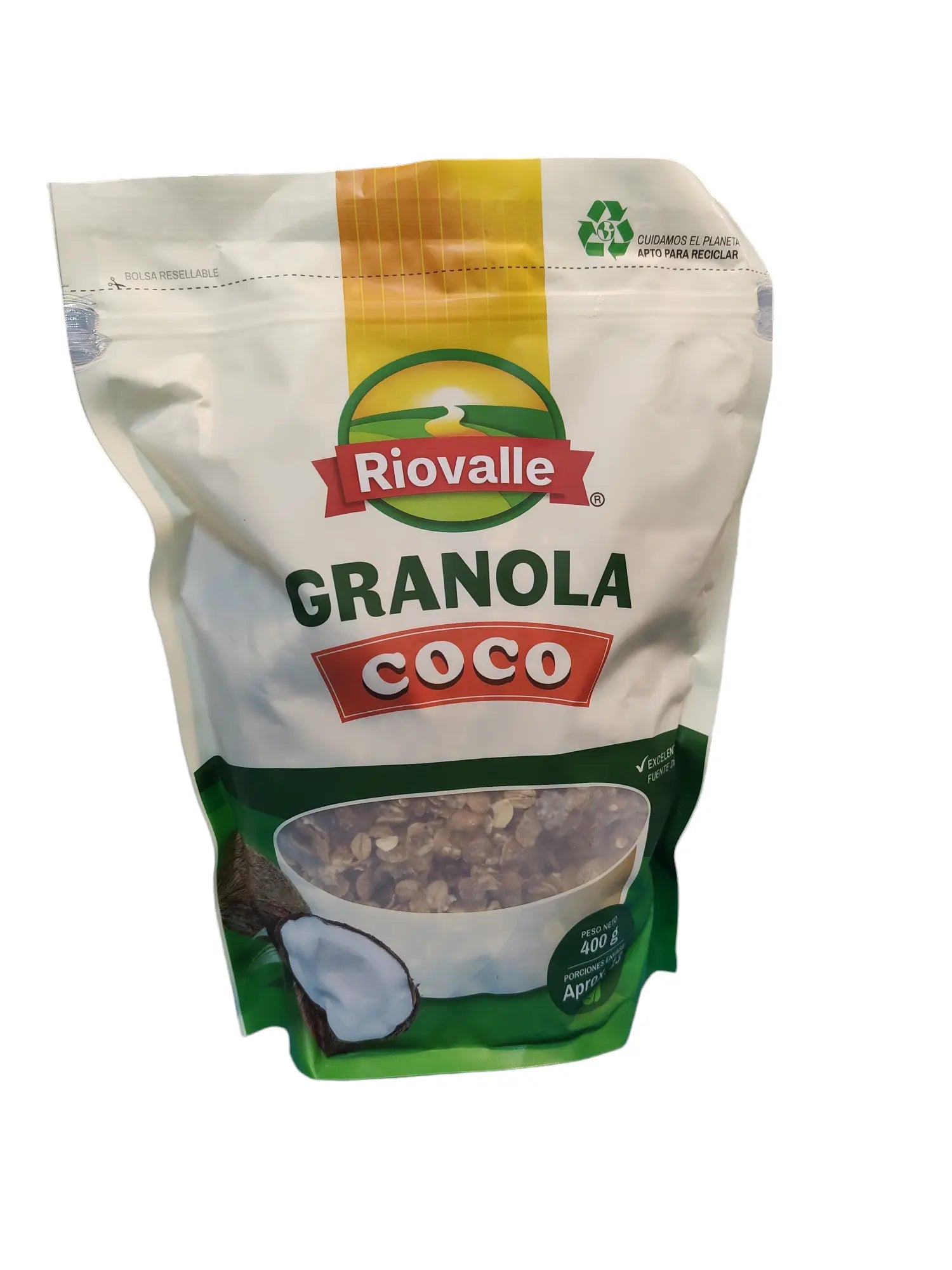 GRANOLA COCO RIOVALLE 400G Todopolis