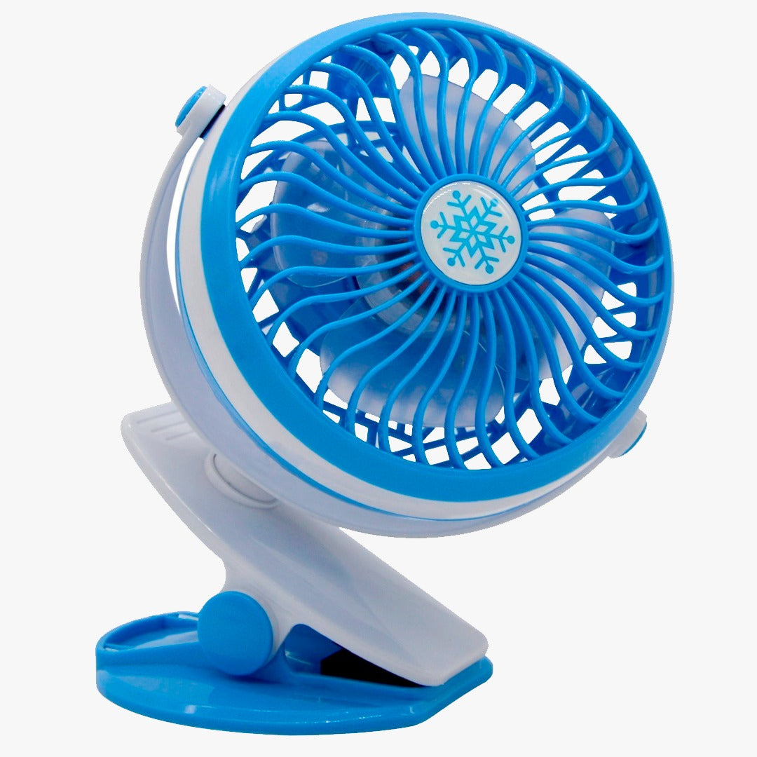 MINI VENTILADOR DE GANCHO RECARGABLE Todopolis