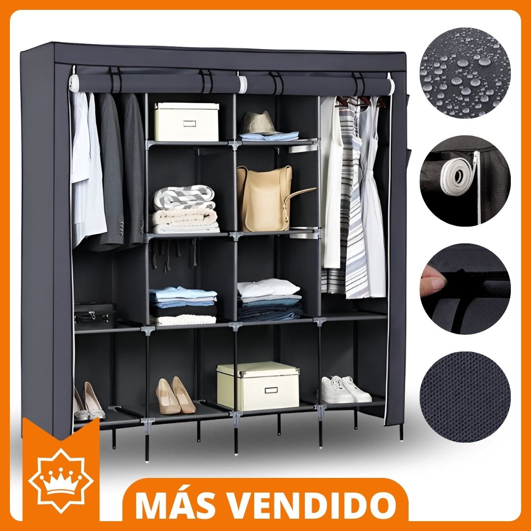 Closet Armario Extragrande Con Forro Todopolis