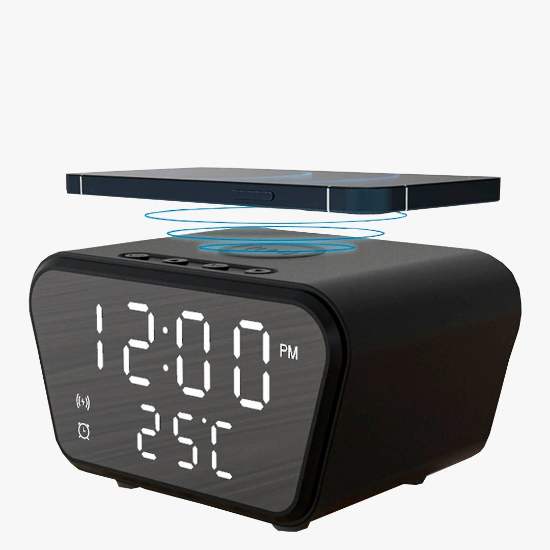 RELOJ DESPERTADOR CARGA INALAMBRIC AY-21 Todopolis