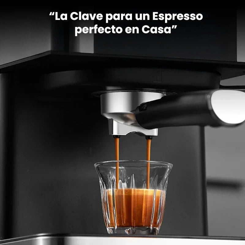 Coffee Maker Profesional Automática - Máquina de Café Espresso con Espumador de Leche